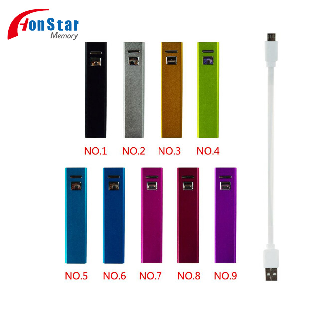 2018 Oem Phone Promotional Rohs Mobile Power Bank 2500Mah